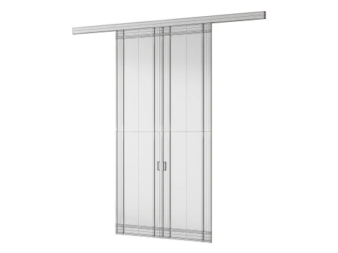 Partition Door Minoli Split 57 3D Model
