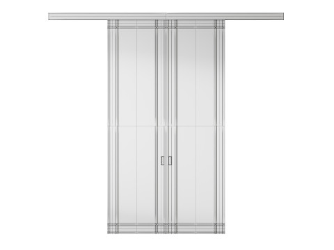 Partition Door Minoli Split 57 3D Model