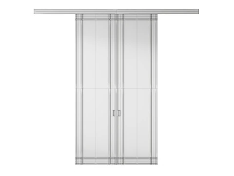 Partition Door Minoli Split 57 3D Model