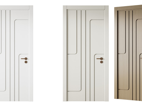 Soft Boz Vizon Interior Door 21 3D Model