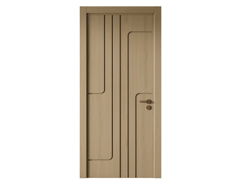 Soft Boz Vizon Interior Door 21 Model 3D