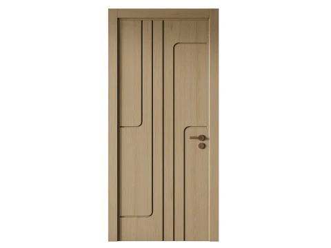 Soft Boz Vizon Interior Door 21 3D Model