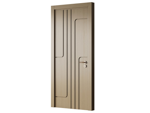 Soft Boz Vizon Interior Door 21 Model 3D