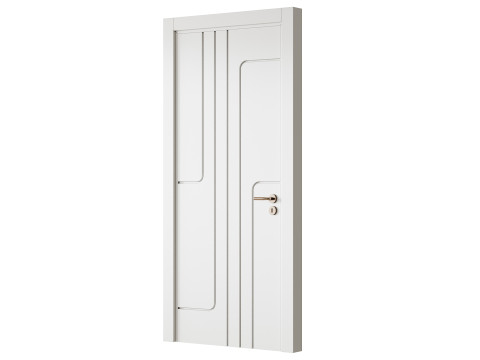 Soft Boz Vizon Interior Door 21 Model 3D