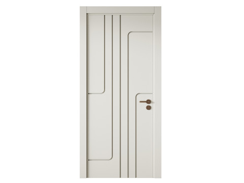 Soft Boz Vizon Interior Door 21 Model 3D