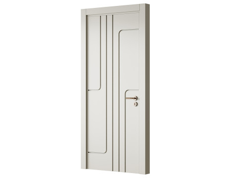 Soft Boz Vizon Interior Door 21 Model 3D