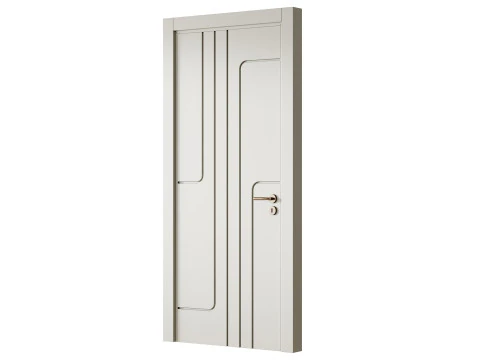 Soft Boz Vizon Interior Door 21 3D Model