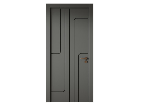 Soft Boz Vizon Interior Door 21 Model 3D