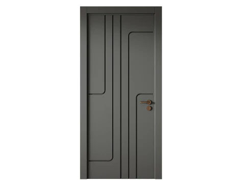 Soft Boz Vizon Interior Door 21 3D Model