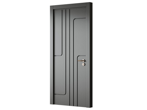 Soft Boz Vizon Interior Door 21 Model 3D