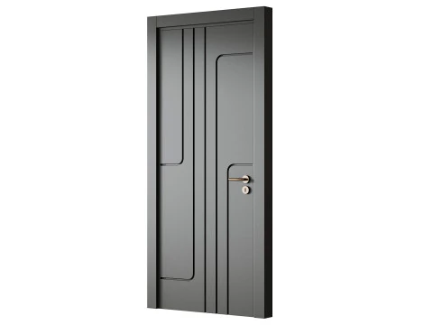 Soft Boz Vizon Interior Door 21 3D Model