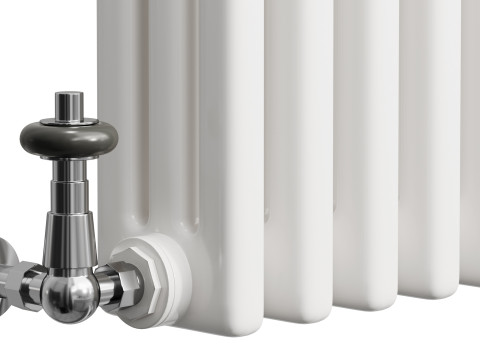 3 Column Horizontal Radiator 3D Model