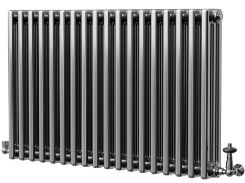 3 Column Horizontal Radiator 3D Model