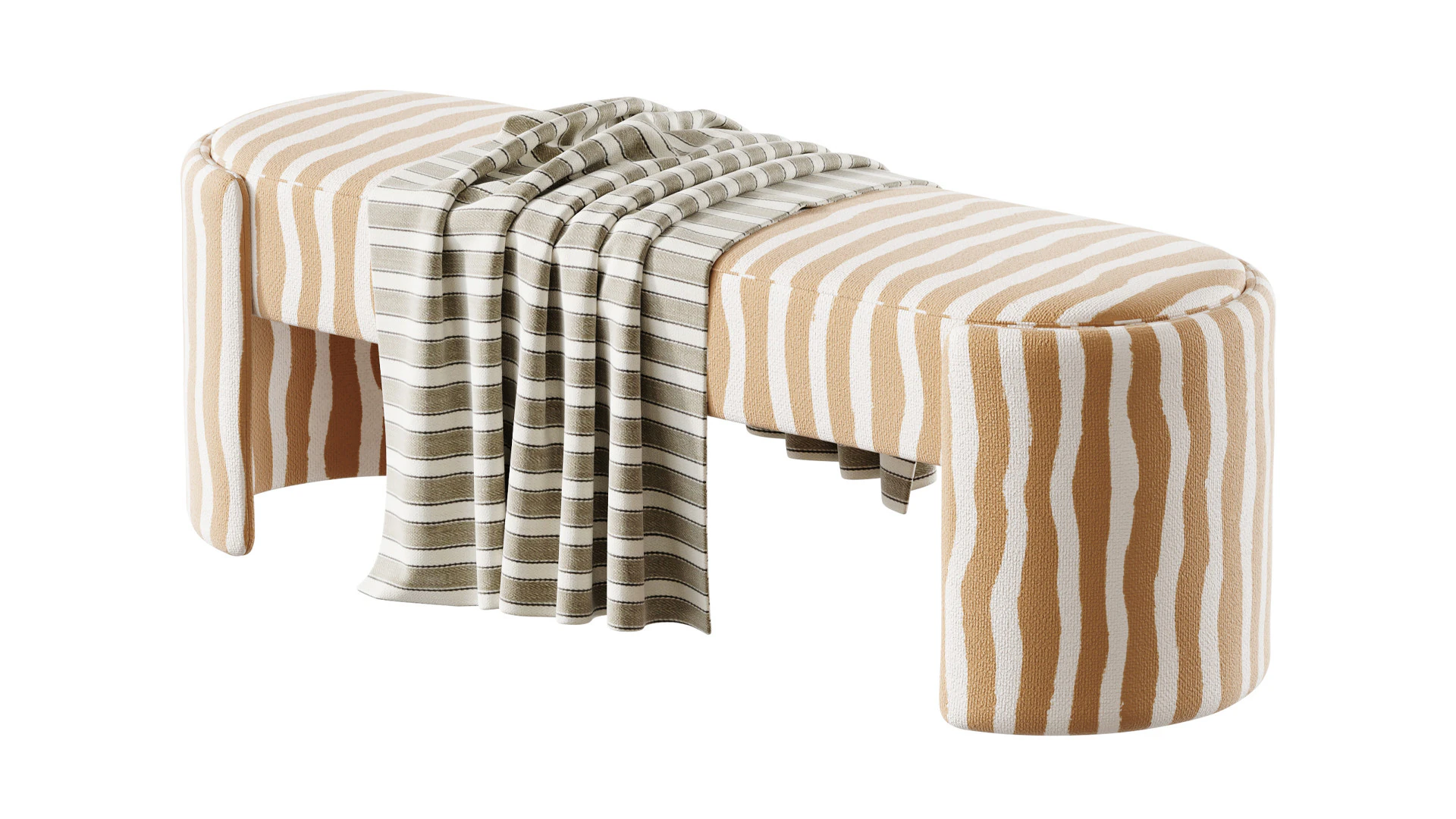 Antia Bench 3D Model .c4d .max .obj .3ds .fbx .stl .blend 
