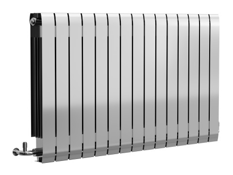 Apollo Modena Modern Horizontal Radiator Aluminium 3D Модель