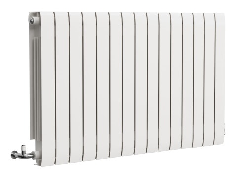 Apollo Modena Modern Horizontal Radiator Aluminium 3D Модель