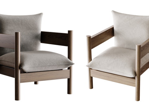 Arbour Club Armchair Modèle 3D