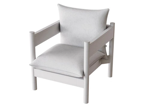 Arbour Club Armchair 3D Model