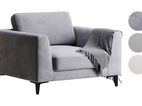 Lars Armchair 3Dモデル