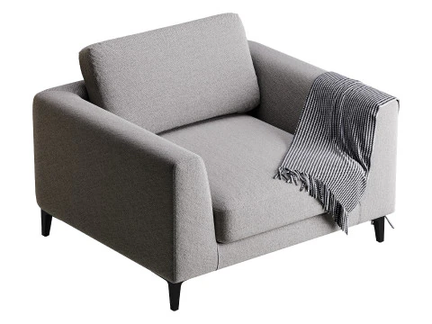 라스 안락의자 3D 모델