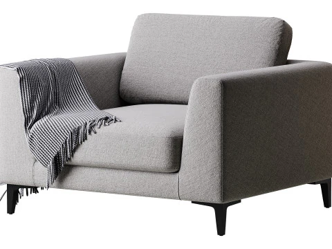 라스 안락의자 3D 모델