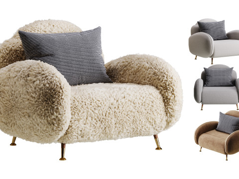 MILLER armchair 3Dモデル