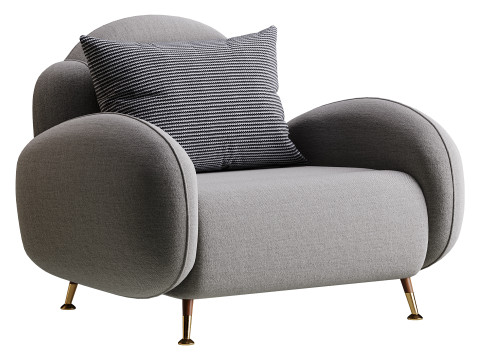 MILLER armchair Modelo 3D
