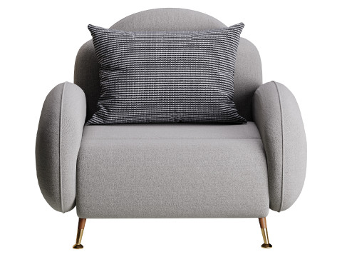 MILLER armchair Modelo 3D