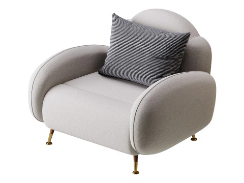MILLER armchair 3D Model