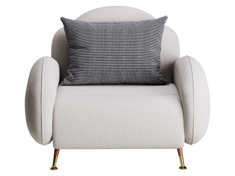 MILLER armchair 3D Model