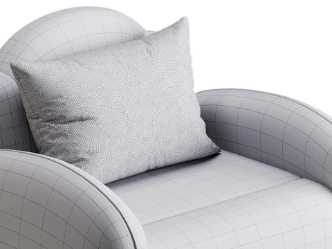 MILLER armchair 3D Model
