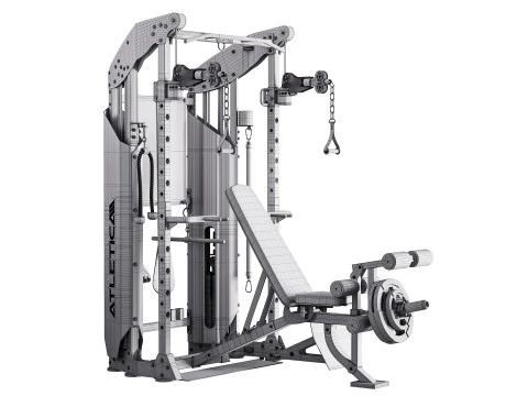 Mirage Kabelzug Station 3D Model