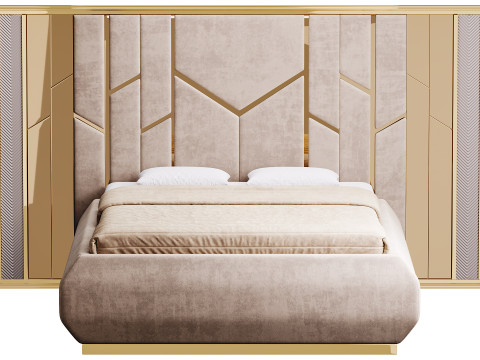 Modena Luxury Bed Room 3D 모델
