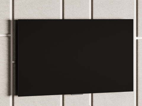 Modern TV Wall 031 Modelo 3D