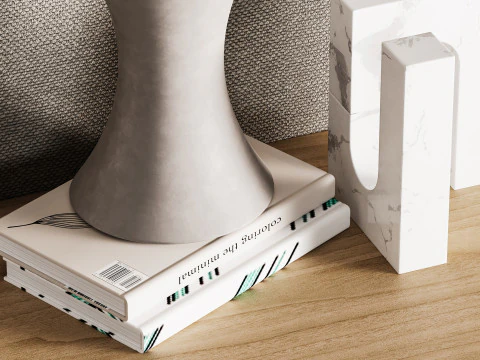 Parete TV moderna 031 Modello 3D