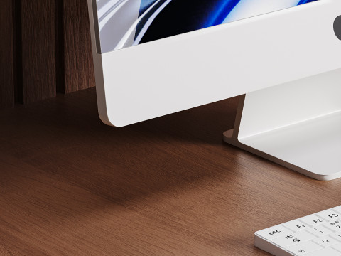 Modern Workplace 04 Model 3D