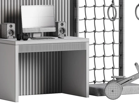 Modern İşyeri 04 3D Model