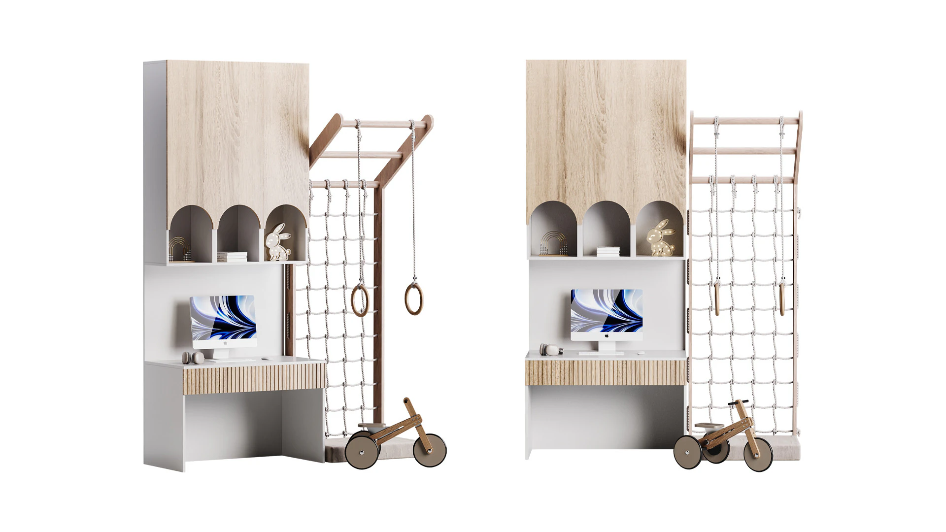 Ambiente di lavoro moderno 05 Modello 3D .c4d .max .obj .3ds .fbx .stl .blend