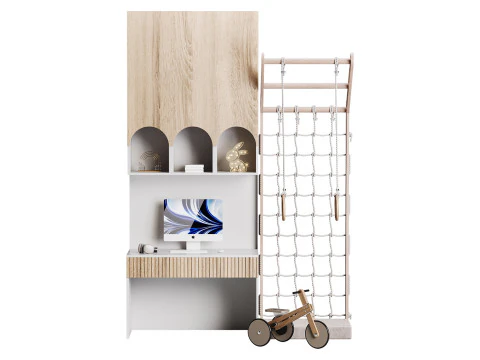 Ambiente di lavoro moderno 05 Modello 3D