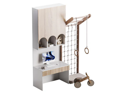 Ambiente di lavoro moderno 05 Modello 3D