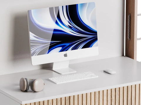 Ambiente di lavoro moderno 05 Modello 3D