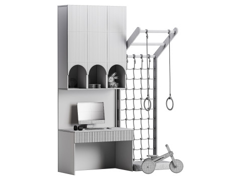 Modern Workplace 05 3D Model