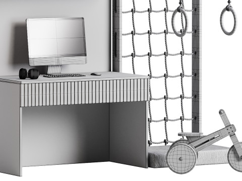 Modern Workplace 05 3D Model