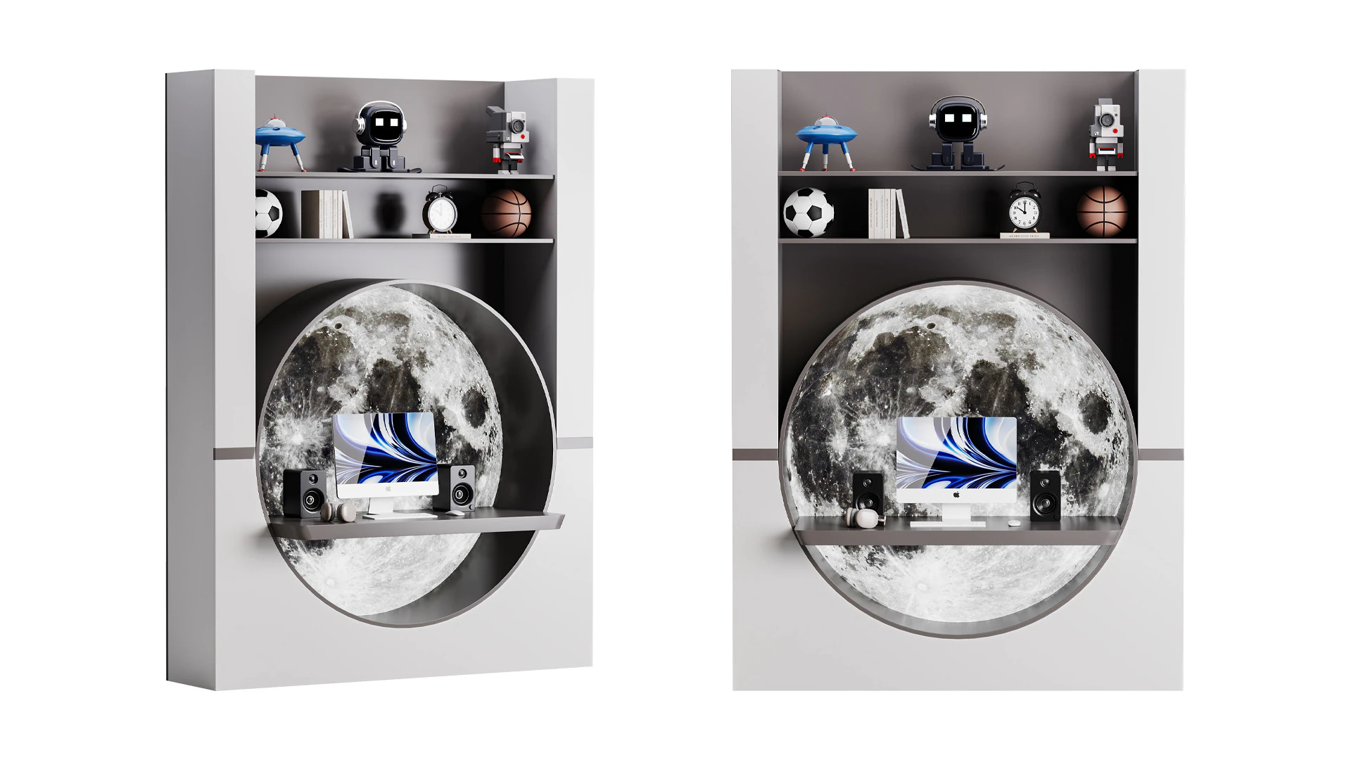 Ambiente di lavoro moderno 06 Modello 3D .c4d .max .obj .3ds .fbx .stl .blend 