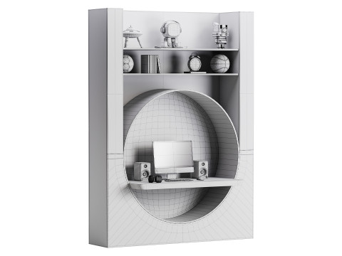 Modern Workplace 06 3D Model