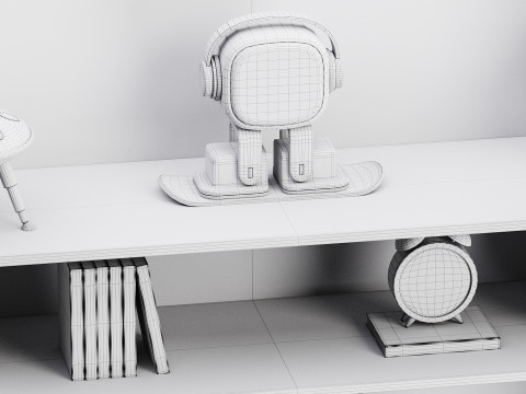 Modern Workplace 06 3D Model