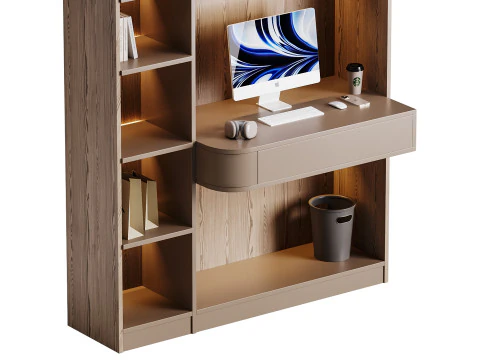 Modern Workplace 08 3D Model