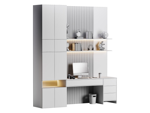 Modern Workplace 09 3D Model