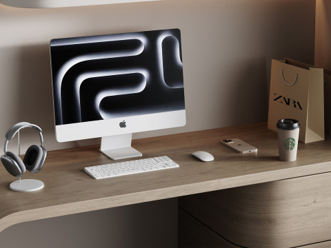 Modern Workplace 202 3Dモデル