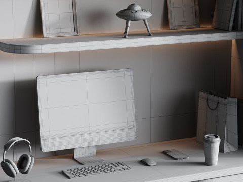 Modern Workplace 202 3Dモデル